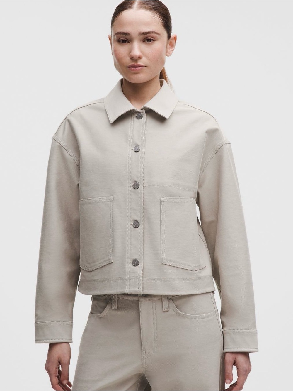 NWT Lululemon Easy Five Jacket in Downtown Tan